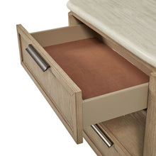 Load image into Gallery viewer, Trilogy - Two Drawer Nightstand With Oak Veneer Drawer Fronts - Toffee