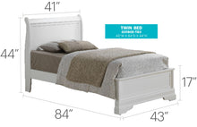 Load image into Gallery viewer, Sleigh Bed With Low Footboard