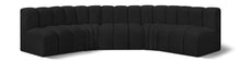 Load image into Gallery viewer, Arc - Boucle Fabric 5 Piece U-Shaped Modular Sofa
