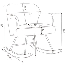 Load image into Gallery viewer, Paige Rocking Chair