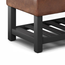 Load image into Gallery viewer, Cosmopolitan - Storage Ottoman Bench With Open Bottom