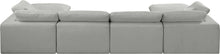 Load image into Gallery viewer, Comfy - 6 Piece Linen Modular Double Chaise Sectional