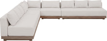 Load image into Gallery viewer, Solace - Olefin Fabric 5 Piece Outdoor Patio Modular Sectional
