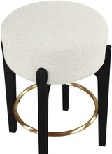 Load image into Gallery viewer, Torino - Backless Counter Stool With Brushed Black Base (Set of 2)