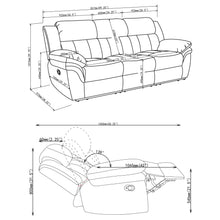 Load image into Gallery viewer, Bahrain Reclining Sofa