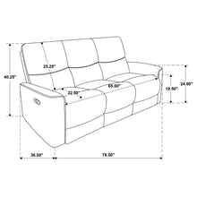 Load image into Gallery viewer, Navarro Reclining Sofa
