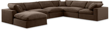 Load image into Gallery viewer, Comfy - 7 Piece Velvet Modular Sectional With Chaise