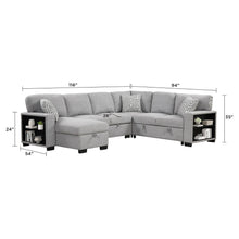 Load image into Gallery viewer, Cairo - Sectional With Pullout Sleeper