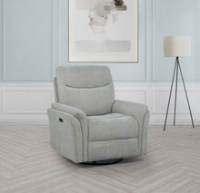 Load image into Gallery viewer, Adler Power Swivel Glider Recliner - Ego Home Furniture