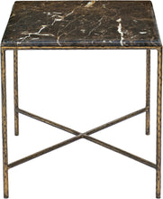 Load image into Gallery viewer, Valen - Marble And Iron Table