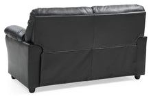 Load image into Gallery viewer, Padded Love Seat For Modern Living - Black