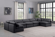 Load image into Gallery viewer, Indulge - Faux Leather 7 Piece Modular U-Shaped Sectional