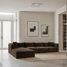 Load image into Gallery viewer, Shaggy - 5 Piece Modular Sectional With Ottoman