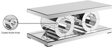 Load image into Gallery viewer, Jocelyn - Coffee Table - Pearl Silver