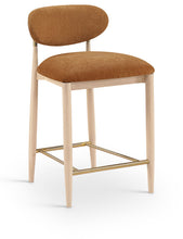 Load image into Gallery viewer, Riccio - Fabric Stool - Natural Frame