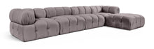 Load image into Gallery viewer, Orin - Fabric Velvet 5 Piece Modular Sectional