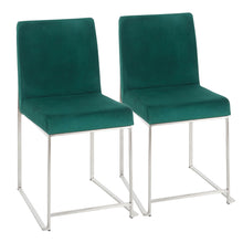 Load image into Gallery viewer, Fuji - Contemporary Modern Elegance High Back Dining Chair (Set of 2)