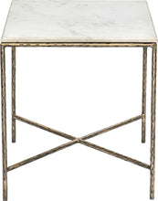 Load image into Gallery viewer, Valen - Marble And Iron Table