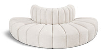 Load image into Gallery viewer, Arc - Boucle Fabric 4 Piece Modular Sofa
