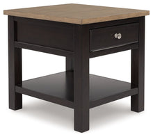 Load image into Gallery viewer, Drazmine - Rectangular End Table - Brown