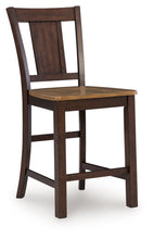 Load image into Gallery viewer, Rylandeen - Barstool (Set of 2) - Light Brown / Dark Brown