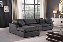 Load image into Gallery viewer, Comfy - 4 Piece Faux Leather Modular Sectional With Chaise