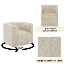 Load image into Gallery viewer, Upendo - Chair With Swivel - Sand