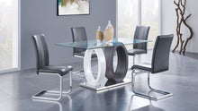 Load image into Gallery viewer, D1628 - 7 Piece Dining Room Set (Dining Table And 6 Dining Chairs) - Silver