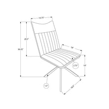 Load image into Gallery viewer, Dining Chair, Side, Upholstered For Dining Room, Modern