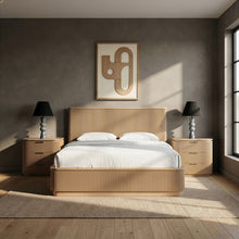 Load image into Gallery viewer, Astrid - Solid Wood And Oak Veneer Bed (3 Boxes)
