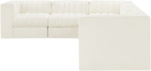 Load image into Gallery viewer, Rummi - Velvet Performance Fabric Upholstered 6 Piece Modular Sectional