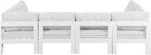 Load image into Gallery viewer, Nizuc - Outdoor Patio 6 Piece Modular Sectional With White Frame