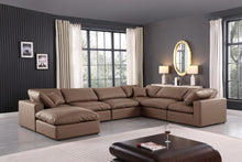 Load image into Gallery viewer, Comfy - 7 Piece Faux Leather Modular Sectional With Chaise