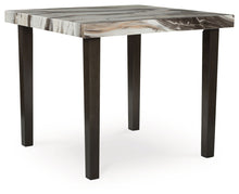 Load image into Gallery viewer, Jeshina - Square Dining Room Counter Table - Dark Brown / Beige