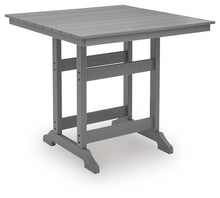 Load image into Gallery viewer, Sanctuary Beach - Square Counter Table With Umbrella Option - Dark Gray