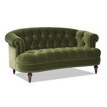 Load image into Gallery viewer, La Rosa - Victorian Chesterfield Loveseat