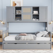 Load image into Gallery viewer, Daybed And All In One Cabinet And Shelf