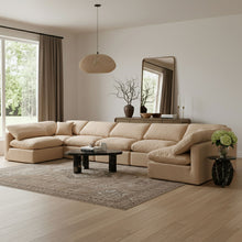 Load image into Gallery viewer, Indulge - Velvet 7 Piece Modular U-Shaped Sectional