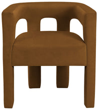 Load image into Gallery viewer, Athena - Velvet Dining Chair - Saddle
