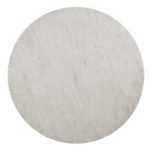 Load image into Gallery viewer, D178 - Melamin Round Dining Table - Black / Ivory
