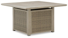 Load image into Gallery viewer, Cliff Trails - Square Fire Pit Table - Beige