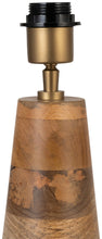 Load image into Gallery viewer, Juniper - Mango Wood Base And Linen Textured Fabric Shade Table Lamp
