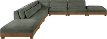Load image into Gallery viewer, Turin - Chenille Fabric Upholstered Modular Sectional - Green