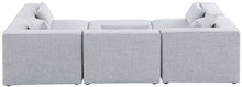 Load image into Gallery viewer, Cube - Linen 6 Piece Modular Sectional