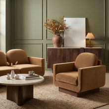 Load image into Gallery viewer, Diviento - Velvet Performance Fabric Upholstered Accent Chair