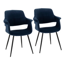 Load image into Gallery viewer, Vintage Flair - Glam, Art Deco Chair (Set of 2)