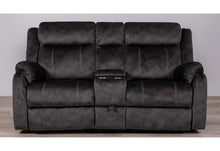Load image into Gallery viewer, U7303 - Console Power Recliner Loveseat - Domino Granite