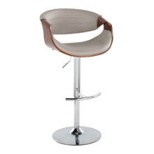 Load image into Gallery viewer, Symphony - Mid Century Modern Adjustable Barstool & Swivel With Rounded T Footrest (Set of 2)