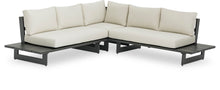 Load image into Gallery viewer, Maldives - Water Resistant Outdoor Patio Sectional With Gray Frame