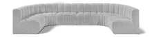 Load image into Gallery viewer, Arc - Boucle Fabric 8 Piece Modular Sofa